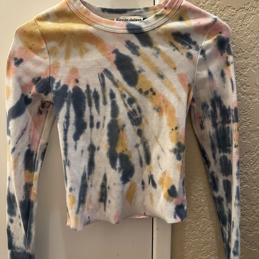 Dippin' Daisy's Multicolor Tie-Dye Top